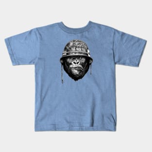 Monkey Warriors Planet Kids T-Shirt